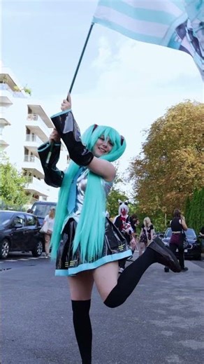 Hatsune Miku Vocaloid #cosplay