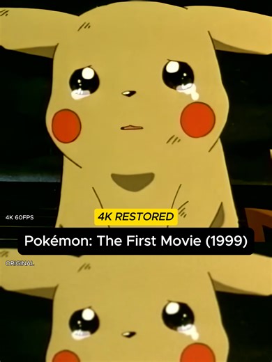 4K RESTORED | Pokémon: The First Movie (1999) #fyp #movies #pokemon #remastered #4k #nostalgia