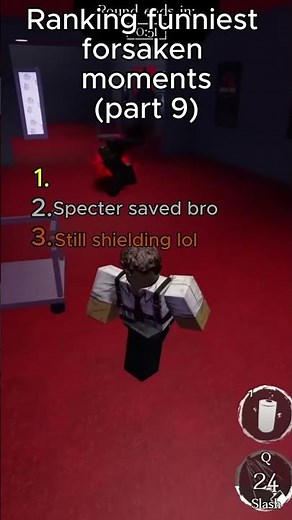 Ranking funniest forsaken moments PT9 #forsaken #roblox