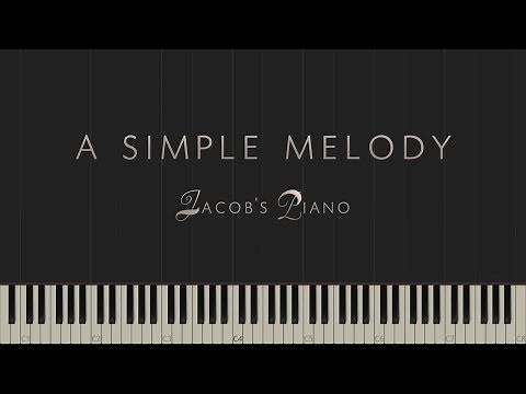 A Simple Melody - Original Piece \\\\ Synthesia Piano Tutorial