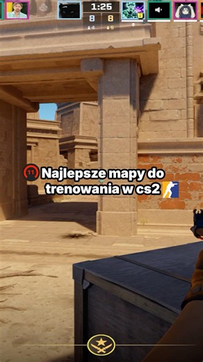 Najlepsze mapy do trenowania w cs2 #cs #cs2 #csgo #gaming #counterstrike