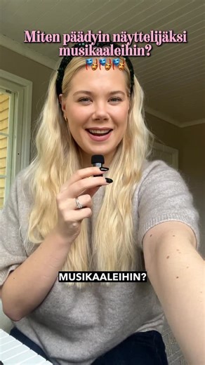 Nomi Enckell | Mainos @uniartshelsinki | Onko sun intohimo teatteri, musiikki ja tanssi?🎭 Hae Pohjoismaiden ensimmäiseen musiikkiteatterin... | Instagram