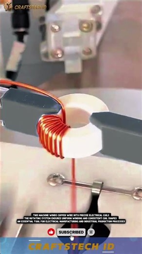 Copper Winding Machine for Precise and Efficient Electrical Coil Production Process
