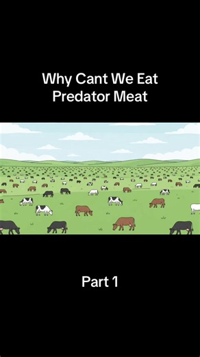 Why Cant We Eat Predator Meat | vegan tries meat
