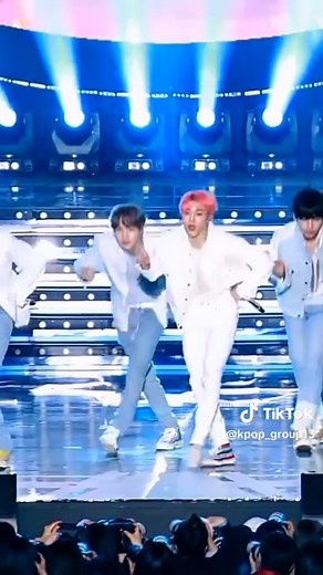 Dynamic Dance Performance by BTS on Stage