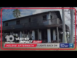 House fire breaks out in Hudson minutes after power was restored, family says