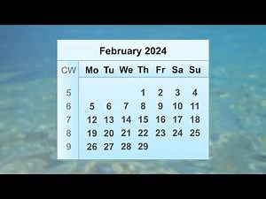 February 2024 Calendar