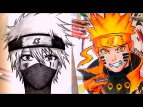 🔥 Naruto Sketch Art Compilation | Best Naruto Drawing Video 2025