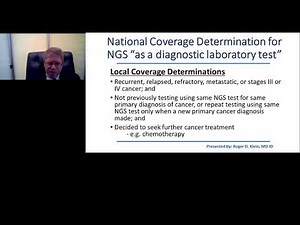 Medicare's New National Coverage Determination for Next Generation Sequencing