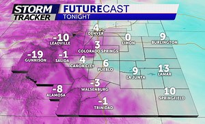 SNOW-PACKED ROADS AND FRIGID TEMPS TONIGHT