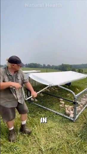 Smart Farmer Builds a Chicken Coop That Moves Daily