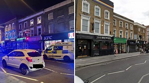 Two men stabbed outside Clapham gay bar in homophobic attack as police hunt knifeman | LBC