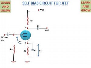 Self Bias Circuit For JFET