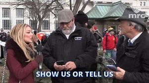 We went to the March for Life to ask pro-lifers if their Apple, Google, MSN, or Yahoo News apps were showing any stories about the March. We found plenty of stories on Minnesota and ICE, but NOTHING on the March for Life. | MRC Video