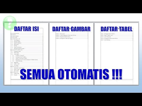 How to Automatically Create a Table of Contents, List of Figures, and List of Tables
