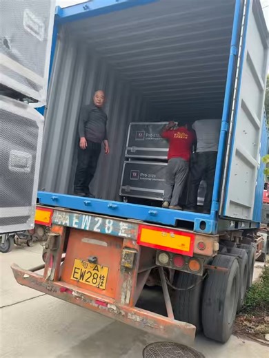 Marlene He on Instagram: "Pro3123 loading and shipped out to customer in South Africa. Hot selling model Pro-3123 line array system with *3-way* dual 12'' tops and dual 18'' subwoofers. Whatsapp: +8615338066096 (Jackal Tsang) Email: marlene@ti-audio.com www.ti-audio.com www.ti-led.com www.ti-light.cn www.tiaudio-mall.com #TIGroup #tiaudio #tifactory #TIStageIntegration #Stagedesignoemfactory #TIStageSetup #TILiveEventSolutions #linearraysystem #activelinearrayspeakers #tiproaudioamplifier #TISta