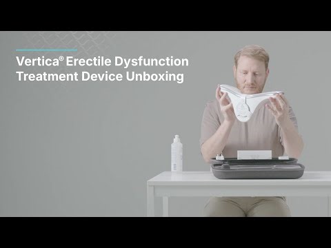 Erectile Dysfunction Treatment Device Unboxing | Meet Vertica®