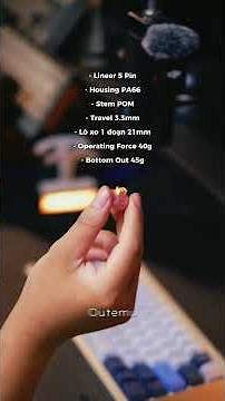 Switch Outemu Silent Peach V3 sound test