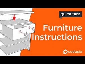 Tips for Creating Interactive 3D Furniture Assembly Instructions with Cadasio