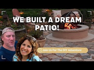 From Grass to Gorgeous: Building Our Dream Fire Pit Patio!
