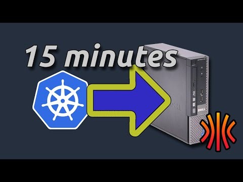 Kubernetes home lab on an old computer