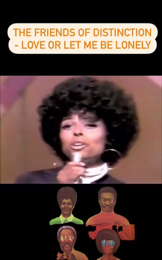 MissMissyPhillly🎼🎹🎸 on Instagram: "The Friends Of Distinction - Love Or Let Me Be Lonely-1970 Lead singer Charlene Gibson- “Love or Let Me Be Lonely” is a pop song recorded by the soul group The Friends of Distinction and released as a single in early 1970. The song was a multi-format success, peaking in the top 10 of the Billboard Hot 100 at #6 on May 1, 1970 and at #13 on the R&B chart. On the Adult Contemporary singles charts, “Love or Let Me Be Lonely” went to The song is ranked as the 63