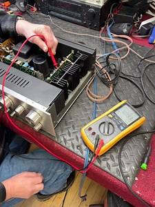 Another day with more repairs on the way. #vintageaudio #vintagestereo #hifiaudio #audiophile #audiophiles #classicaudio #stereo #workvibes #lostart #70s | The Vintage Audio Shop