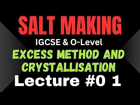 IGCSE/O-Level: Making Salt by Excess Method, If Base is Insoluble.
