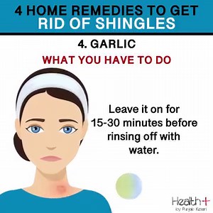 32K views · 161 shares | 4 Home Remedies To Get Rid Of Shingles | Health+ | Facebook