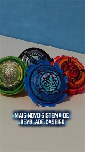 I created my new homemade Beyblade system, I made my own updated homemade Beyblades.