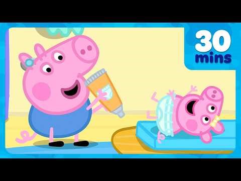 George Helps Change Evie's DIAPER 🧷 BRAND NEW Peppa Pig Tales Episodes | 30 Minutes