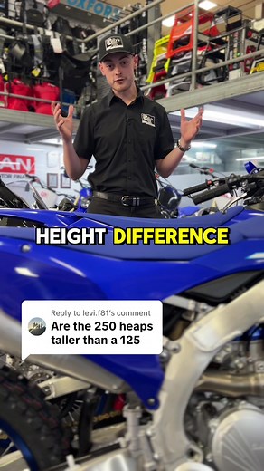 Yamaha YZ125 vs YZ250F: Seat Height Comparison