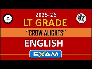 CROW ALIGHTS | TED HUGHES | ENGLISH | LT GRADE 2025-26 |