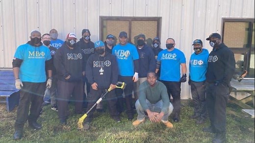 MAKING A MARK: Mu Beta Phi Military Fraternity supports community amid COVID-19