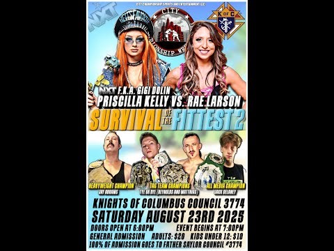 FULL EVENT: Survival of the Fittest - August 23rd 2025