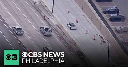Ramp from Market Street to I-95 in Philadelphia reopens