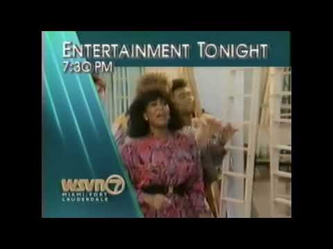 WSVN (NBC, Now Fox/ABC) "Entertainment Tonight" Promo 1988