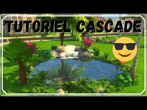 Tutoriel cascade 🌴🏊 - Les sims 4