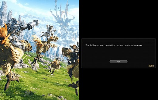 What is Error 2002 in Final Fantasy XIV? How to fix and more