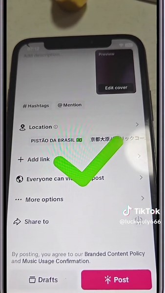 How to upload your video on TikTok#fyp #viral #newcontent #