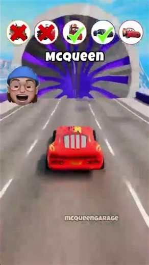 Cars 3 Game Challenge: McQueen vs Jackson Storm vs Miss Fritter #Cars