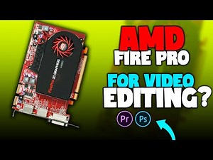 AMD FirePro V4800 Graphics Card Review | Best Budget Professional GPU for Video Editing!