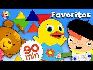 Compilação educativa e divertida | Cores, Formas, Primeiras Palavras e muito mais! | BabyFirst
