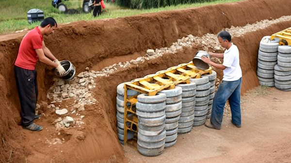 Incredible Large-Scale Construction with Skilled Workers