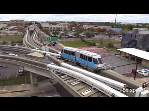 Jacksonville JTA Skyway Monorail switches.