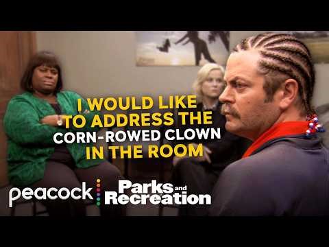 Ron & Donna giving Sibling energy | Parks and Recreation