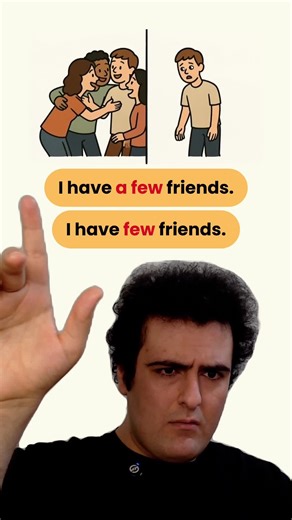 Master English Grammar: Understanding 'A Few' vs 'Few'