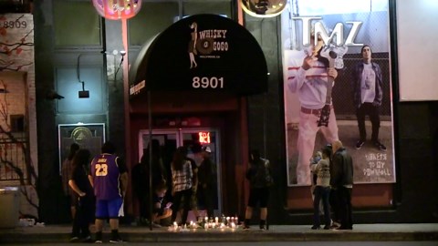 Eddie Van Halen Given Candlelight Tribute Outside of Whisky a Go Go
