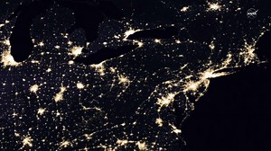 NASA Scientific Visualization Studio | Lights of Human Activity Shine in NASA's Image of Earth at Night