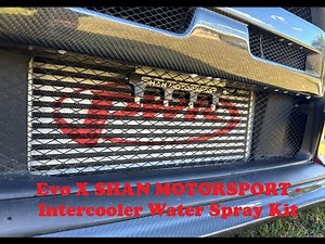 NEW Evo X Intercooler Spray Bar Install – Shan Motorsport - #evox #evolution
